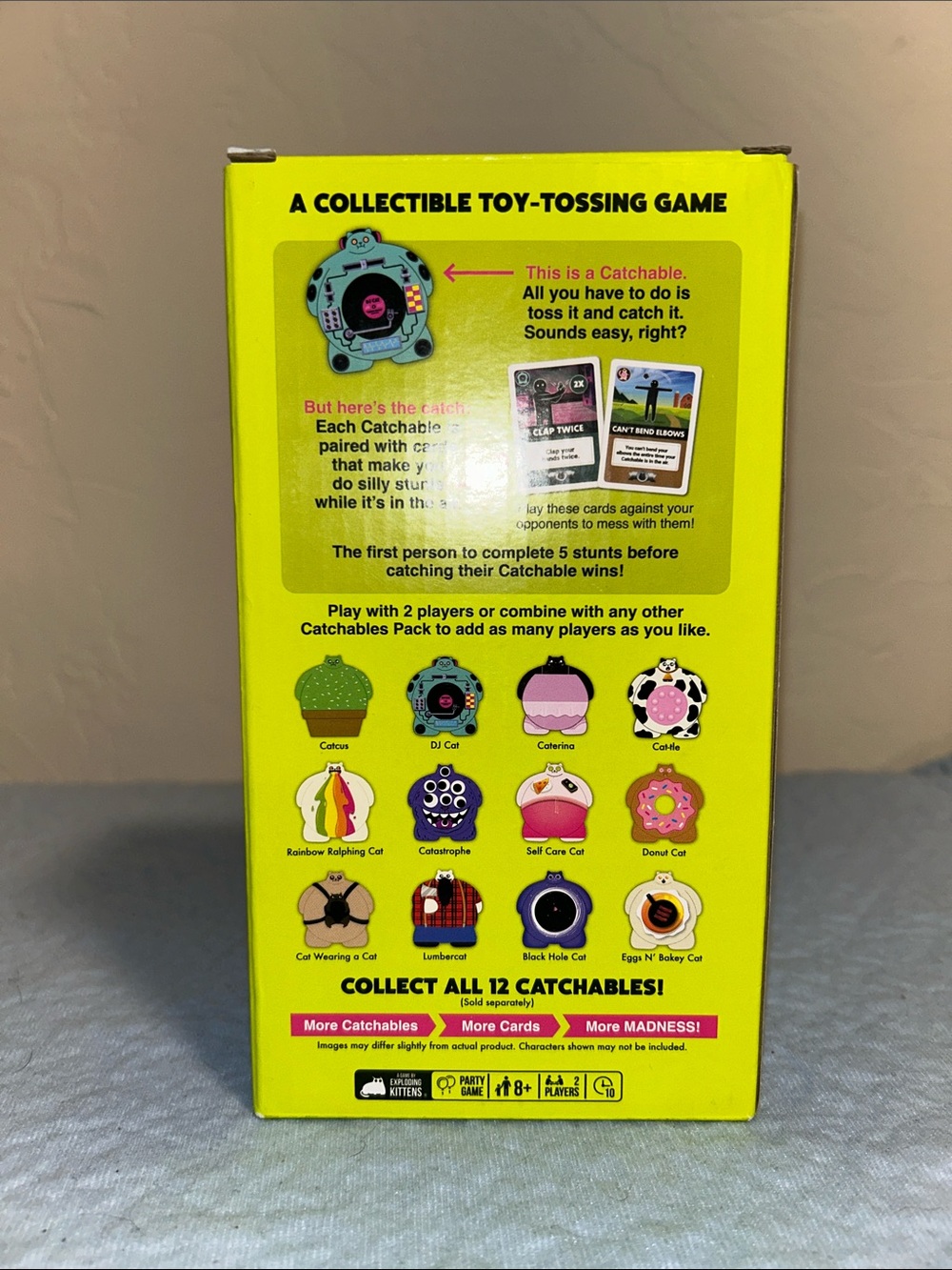 Exploding Kittens Catchables Cat-TLE DJ Cat Game - Picture 5 of 17